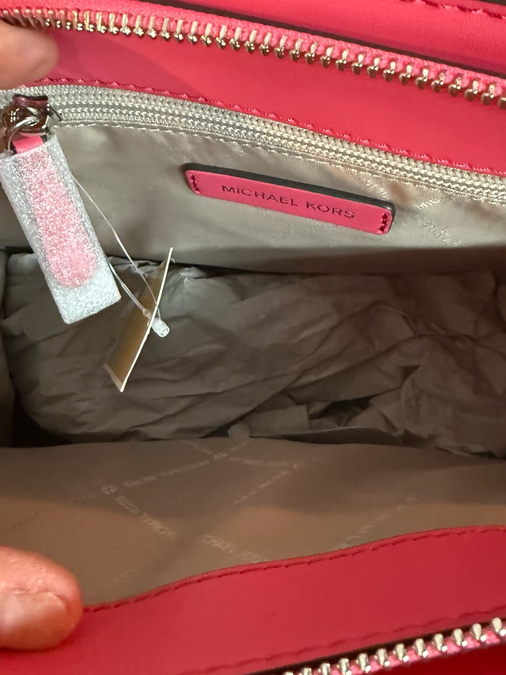 Michael Kors Sheila Medium Heart Embroidered Satchel - Picture 8 of 10